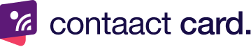 contaact card. Logo